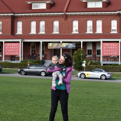  Sharing my love of Disney with my daughter at The Walt Disney Family Museum in San Francisco